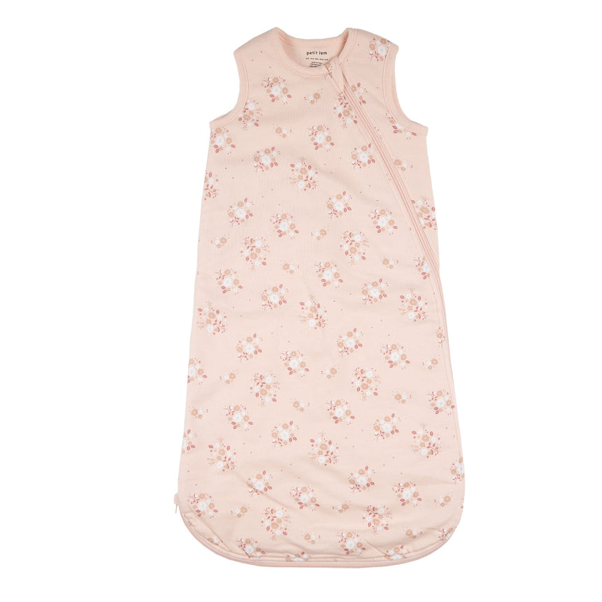 Sac de Nuit Fleurs Lapins 0-18mois-Petit Lem-LEM-24YRL12A04-CLÉMENT