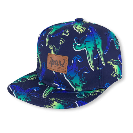Casquette Dinos 6-24mois-Deux par Deux-Marine-6-24 m-2X2-G30VBC-034A-CLÉMENT