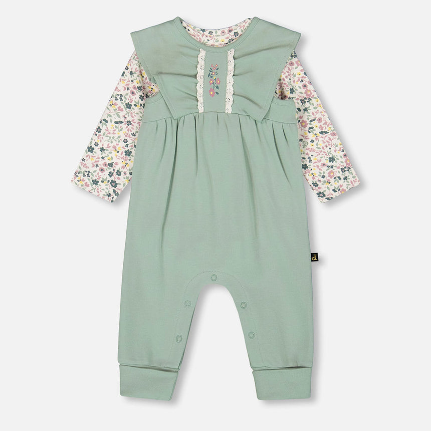 Ensemble Salopette Contes Hiver6-24-Deux par Deux-Menthe-6 m-2X2-H20A12-325-CLÉMENT