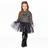 Robe Noir Licorne 7-10ans-Deux par Deux-2X2-H20K87-999C-CLÉMENT
