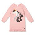 Robe Tricot Licorne 7-10ans-Deux par Deux-Rose-7-2X2-H20KT85-650C-CLÉMENT
