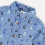 Chemise Ski 3-6ans-Deux par Deux-2X2-H20T15-CLÉMENT