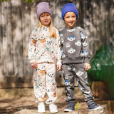 Gilet Ouaté Chien Ski 3-6ans-Deux par Deux-2X2-H20T31-060-CLÉMENT