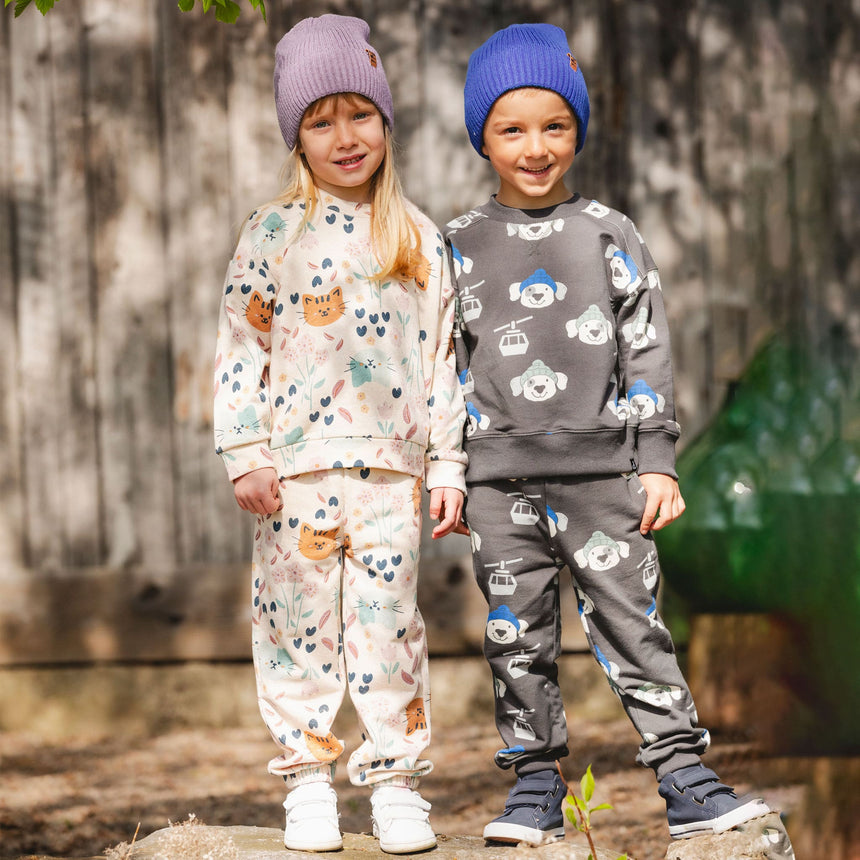 Gilet Ouaté Chien Ski 3-6ans-Deux par Deux-2X2-H20T31-060-CLÉMENT