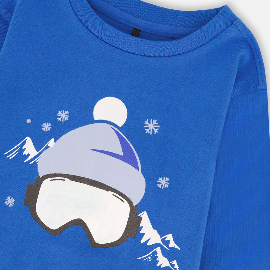 T-shirt Ski 3-6ans-Deux par Deux-2X2-H20T65-920-CLÉMENT