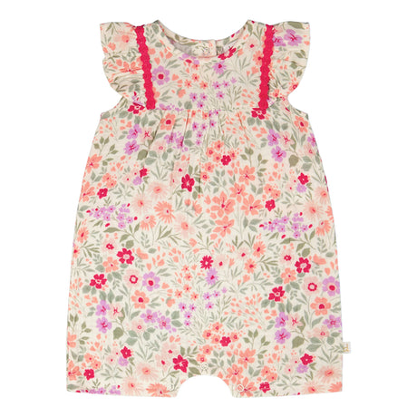 Combinaison Prairie 6-24mois-Deux par Deux-Rose-6 m-2X2-H30F40-050-CLÉMENT