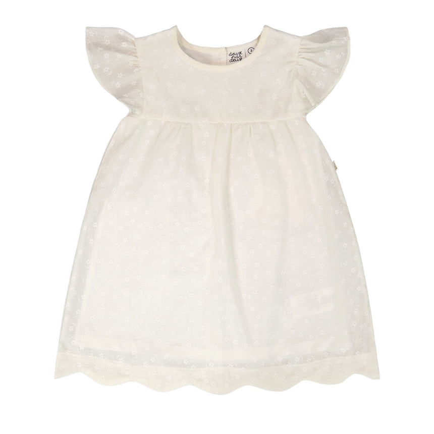 Robe Prairie 12-24mois-Deux par Deux-Ivoire-12 m-2X2-H30F88-1010-CLÉMENT