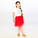 T-shirt Fleur Jonquilles 7-10ans-Deux par Deux-2X2-H30H71-100C-CLÉMENT
