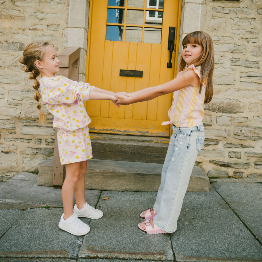 Blouse Marguerites 7-10ans-Deux par Deux-2X2-H30I15-137C-CLÉMENT