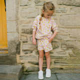 Short Ouaté Marguerites 3-6ans-Deux par Deux-2X2-H30I26-136B-CLÉMENT