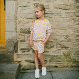 Short Ouaté Marguerites 3-6ans-Deux par Deux-2X2-H30I26-136B-CLÉMENT