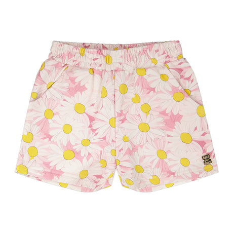 Short Ouaté Marguerites 7-10ans-Deux par Deux-Rose-7-2X2-H30I26-136C-CLÉMENT