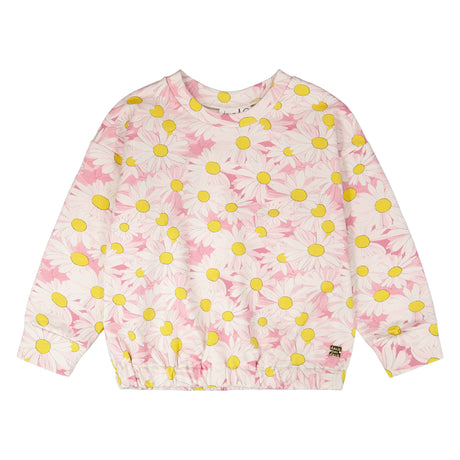 Gilet Ouaté Marguerites 3-6ans-Deux par Deux-Rose-3-2X2-H30I30-136B-CLÉMENT
