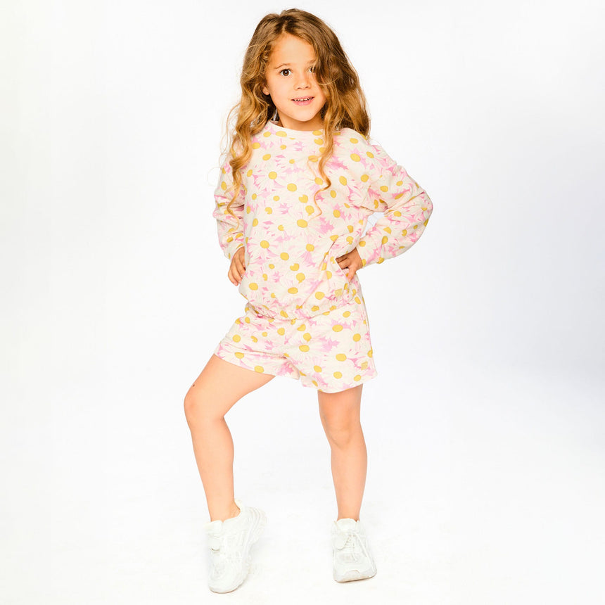 Gilet Ouaté Marguerites 3-6ans-Deux par Deux-2X2-H30I30-136B-CLÉMENT