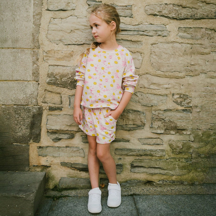 Gilet Ouaté Marguerites 3-6ans-Deux par Deux-2X2-H30I30-136B-CLÉMENT