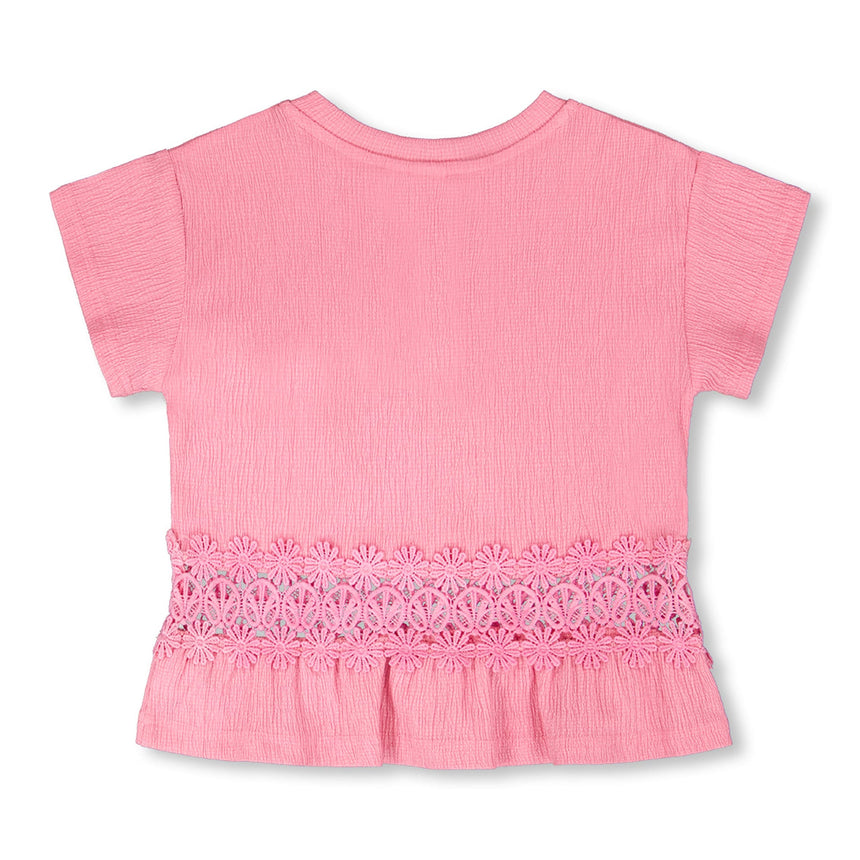 T-shirt Marguerites 3-6ans-Deux par Deux-2X2-H30I71-6240B-CLÉMENT