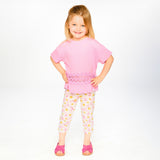 T-shirt Marguerites 7-10ans-Deux par Deux-2X2-H30I71-6240C-CLÉMENT