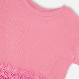 T-shirt Marguerites 7-10ans-Deux par Deux-2X2-H30I71-6240C-CLÉMENT