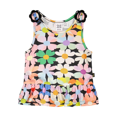 Camisole Fleurs Sucré 7-10ans-Deux par Deux-Rose-7-2X2-H30J72-130C-CLÉMENT