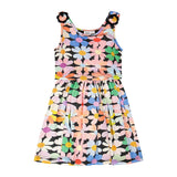 Robe Fleurs Sucré 7-10ans-Deux par Deux-Rose-7-2X2-H30J86-130C-CLÉMENT