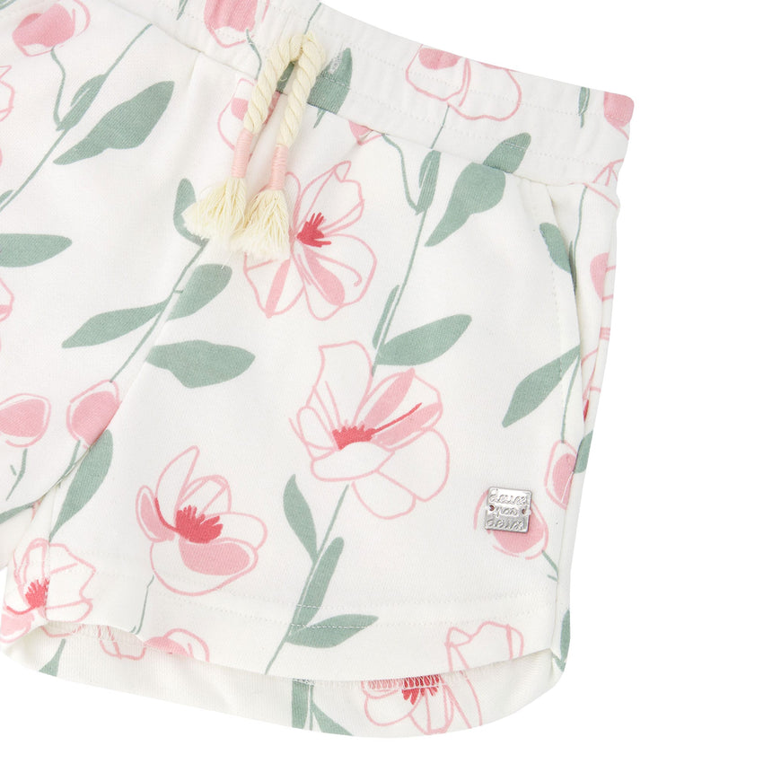 Short Fleurs Chapeau 7-10ans-Deux par Deux-2X2-H30K26-126C-CLÉMENT