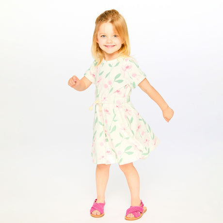 Robe Fleurs Chapeau 7-10ans-Deux par Deux-2X2-H30K85-126C-CLÉMENT