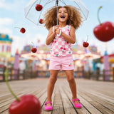 Short Denim Rose Cerise 3-6ans-Deux par Deux-2X2-H30L27-6050B-CLÉMENT