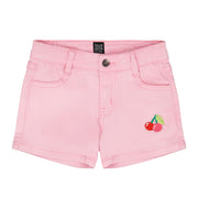 Short Denim Rose Cerise 7-10ans-Deux par Deux-Rose-7-2X2-H30L27-6050C-CLÉMENT