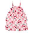 Combinaison Carreaux Cerise 3-6ans-Deux par Deux-Rose-3-2X2-H30L40-140B-CLÉMENT