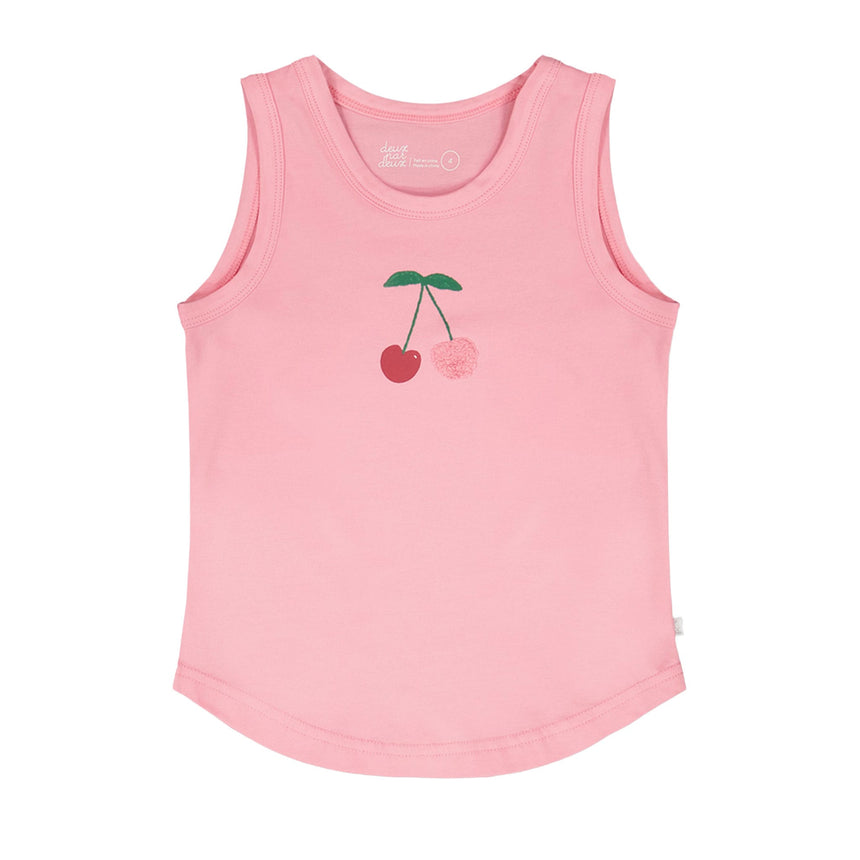 Camisole Cerise 3-6ans-Deux par Deux-Rose-3-2X2-H30L72-6050B-CLÉMENT