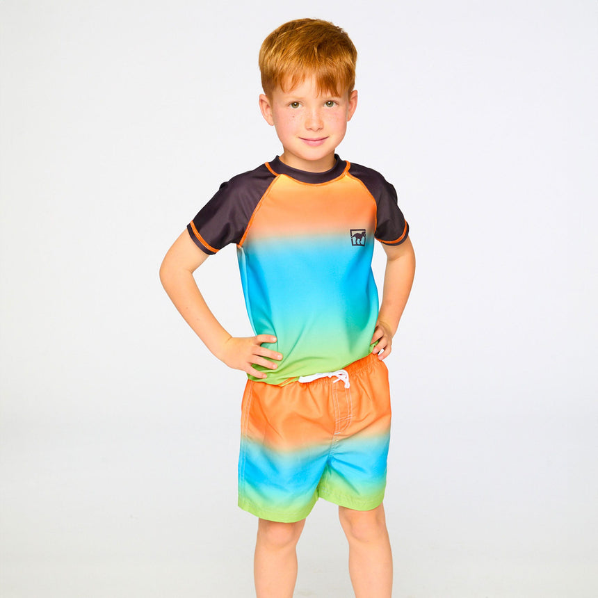Maillot Short Dégradé 2-6ans-Deux par Deux-2X2-H30OB09-163-CLÉMENT