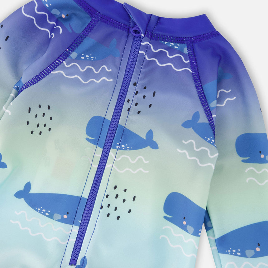 Maillot UV Une Pièce Baleines 3-24mois-Deux par Deux-2X2-H30OB15-156A-CLÉMENT