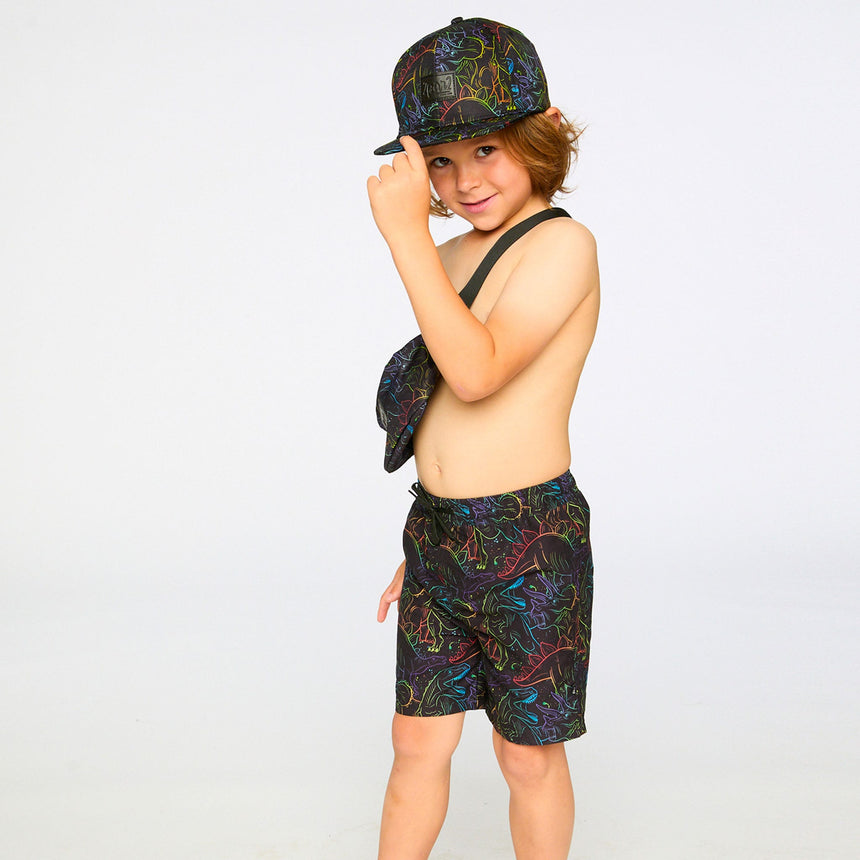 Maillot Short Dinosaures 7-12ans-Deux par Deux-2X2-H30OB32-162C-CLÉMENT
