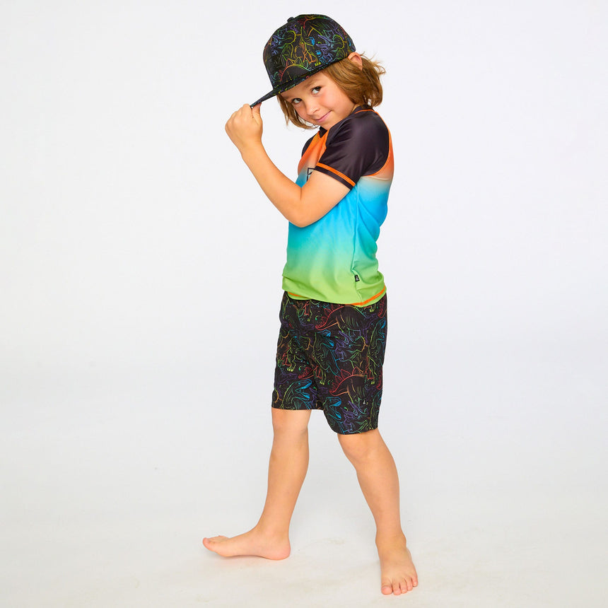 Maillot Short Dinosaures 7-12ans-Deux par Deux-2X2-H30OB32-162C-CLÉMENT