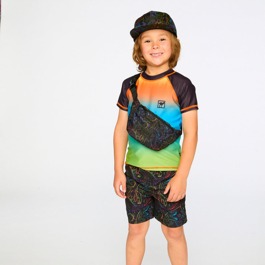 Maillot Short Dinosaures 7-12ans-Deux par Deux-2X2-H30OB32-162C-CLÉMENT