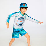 Maillot Short Vagues 2-6ans-Deux par Deux-2X2-H30OB33-165-CLÉMENT