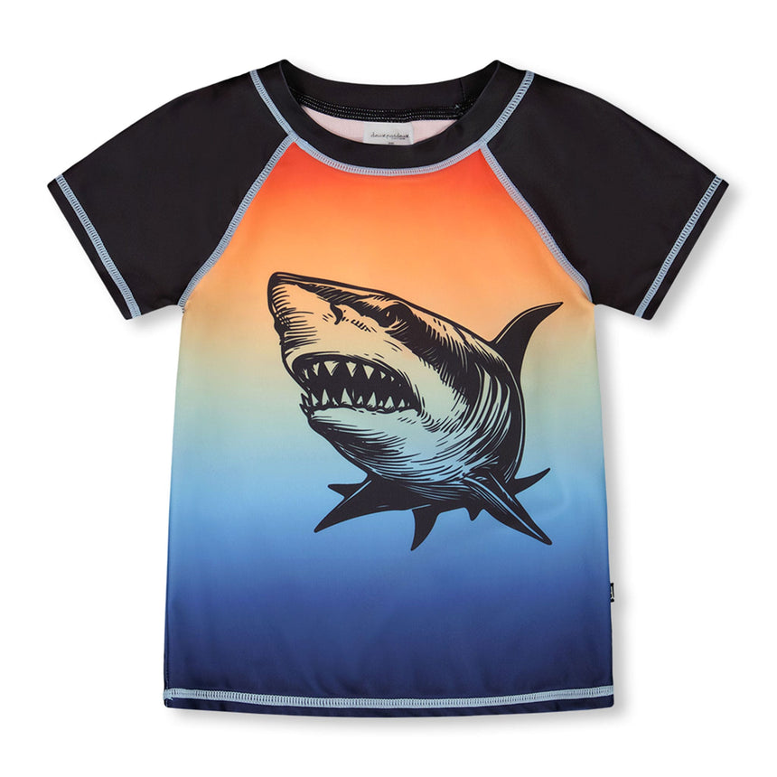 T-shirt Maillot Requin 2-6ans-Deux par Deux-Orange-2-3-2X2-H30OB65-159B-CLÉMENT