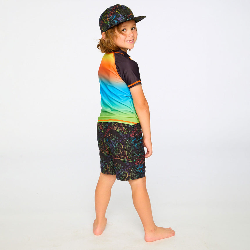 T-shirt Maillot Dégradé 2-6ans-Deux par Deux-2X2-H30OB67-163B-CLÉMENT