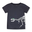 T-shirt Maillot Dino 2-6ans-Deux par Deux-Noir-2-3-2X2-H30OB68-999-CLÉMENT