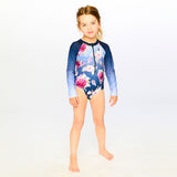 Maillot UV Roses 2-6ans-Deux par Deux-2X2-H30OG20-144B-CLÉMENT