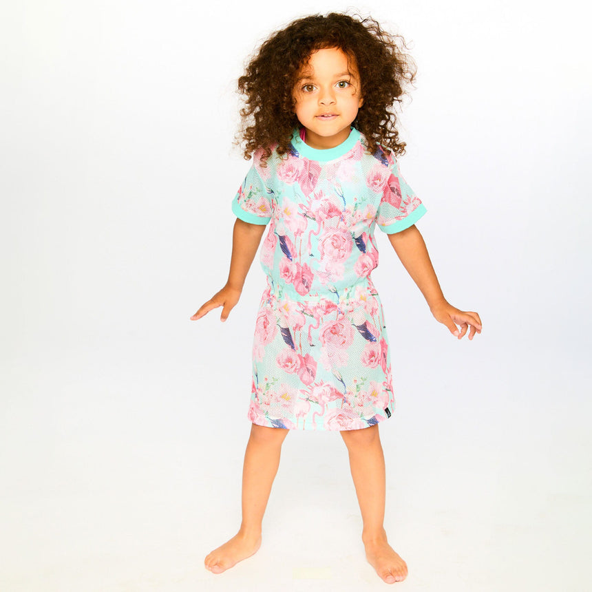 Robe Plage Flamant Rose 2-6ans-Deux par Deux-2X2-H30OG30-154B-CLÉMENT