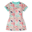 Robe Plage Flamant Rose 7-12ans-Deux par Deux-Menthe-7-8-2X2-H30OG30-154C-CLÉMENT
