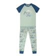 Pyjama Croc 2-6ans-Deux par Deux-Menthe-2-2X2-H30PB11-089B-CLÉMENT