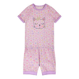 Pyjama Leopard 2-6ans-Deux par Deux-Mauve-2-2X2-H30PG11-097B-CLÉMENT