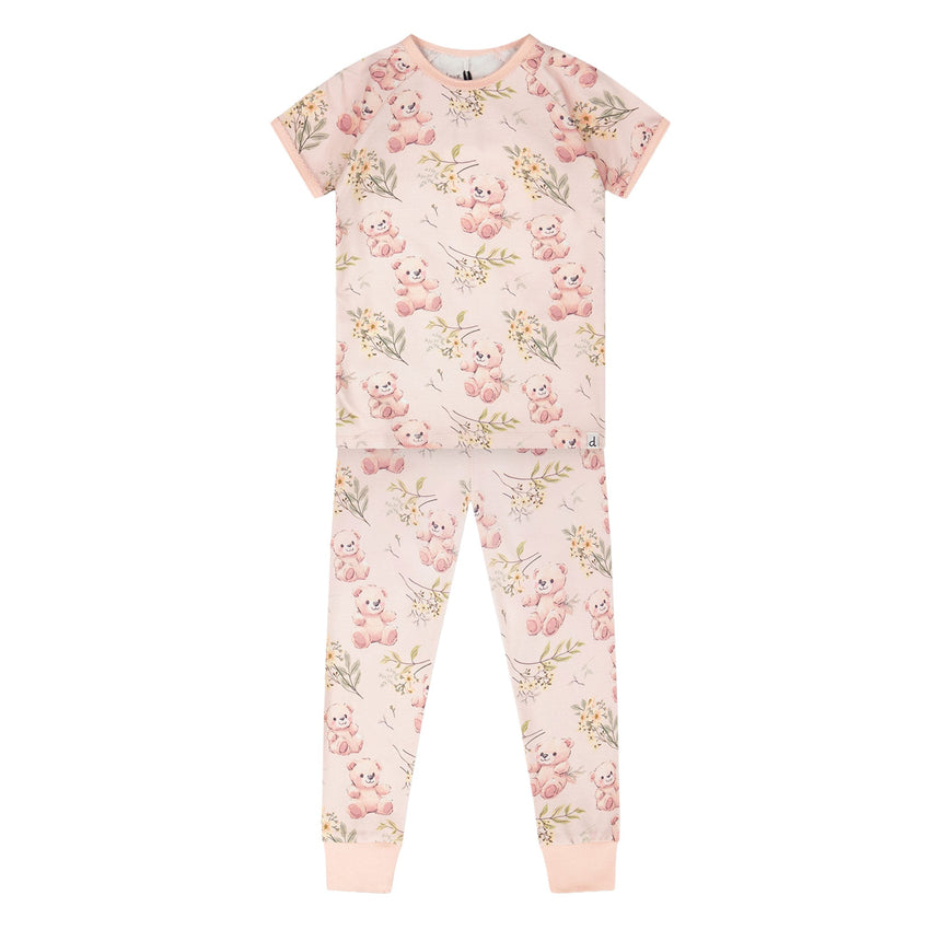 Pyjama Ourson 2-6ans-Deux par Deux-Rose-2-2X2-H30PG12-094B-CLÉMENT