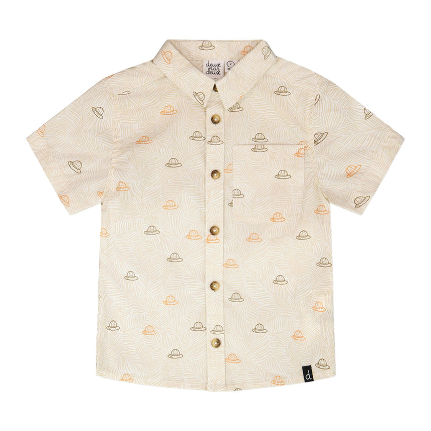 Chemise Piste Safari 3-6ans-Deux par Deux-Beige-3-2X2-H30S15-100-CLÉMENT