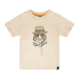 T-shirt Piste Tigre 3-6ans-Deux par Deux-Beige-3-2X2-H30S70-1001-CLÉMENT