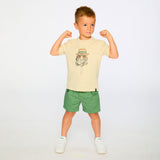 T-shirt Piste Tigre 3-6ans-Deux par Deux-2X2-H30S70-1001-CLÉMENT