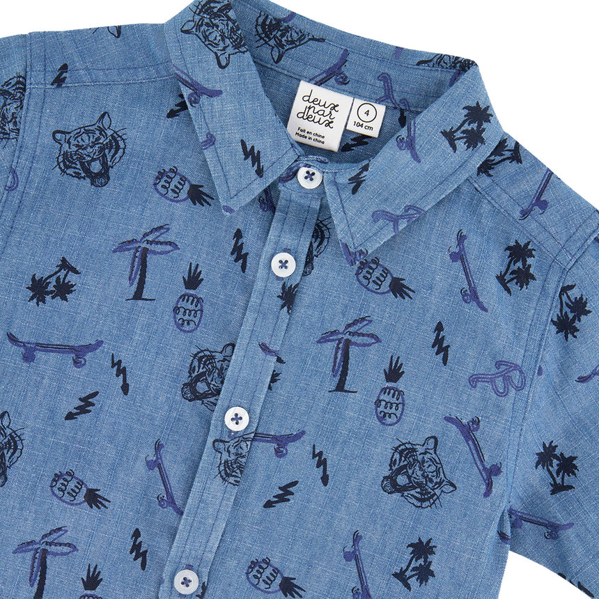 Chemise Skate Boys 3-6ans-Deux par Deux-2X2-H30U15-114-CLÉMENT