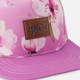 Casquette Lilas Fleurs 3-14ans-Deux par Deux-2X2-H30VGC-143-CLÉMENT